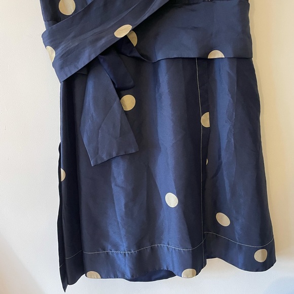 3.1 Phillip Lim Polka Dot Cross Strapped Dress, Sz 4 - Picture 8 of 13